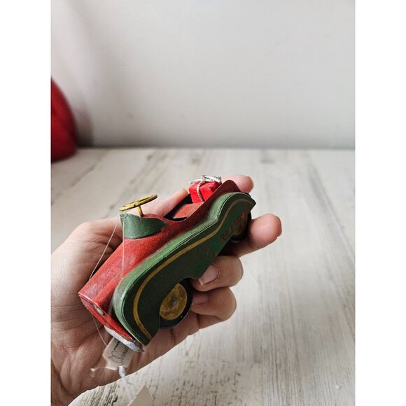 Fire flyer Red Rover metal car fire truck ornament set Xmas tree - Picture 10 of 11